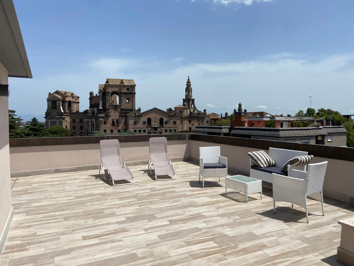 Attico Panoramico Luxury Roma Leilighet Eksteriør bilde