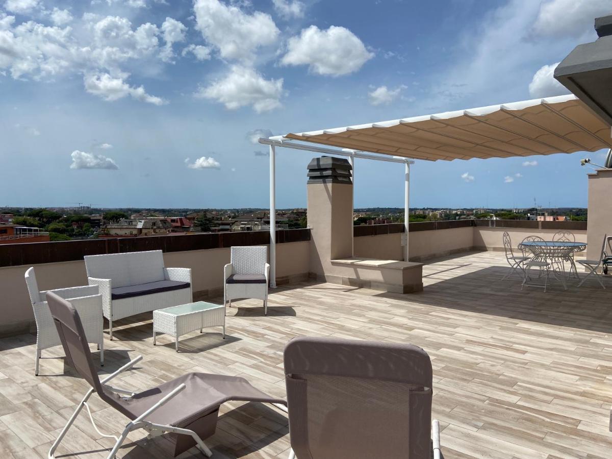 Attico Panoramico Luxury Roma Leilighet Eksteriør bilde